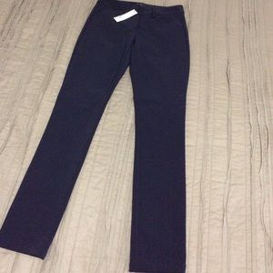THEORY Dark Navy Mandatory Pants Size 0